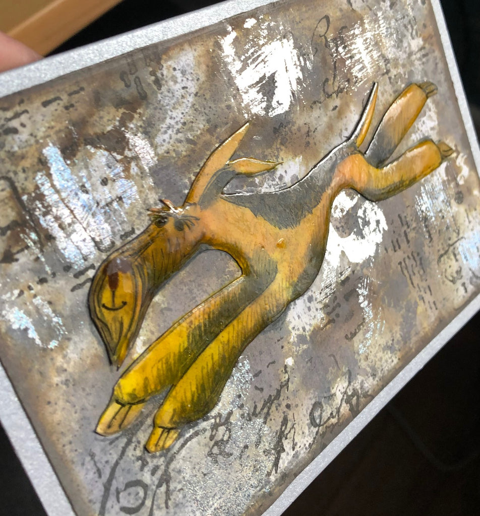 Set of 6 Airedale Antics cards