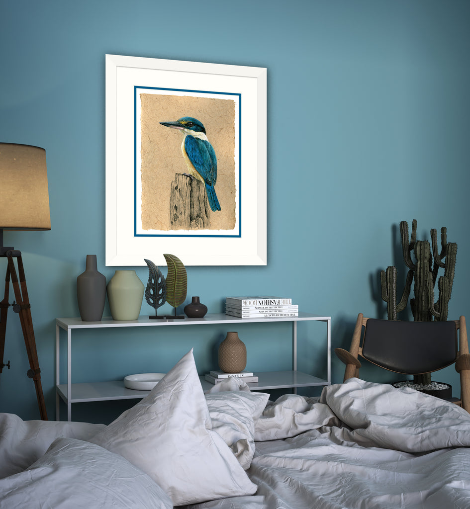 NZ Sacred Kingfisher - Kotare